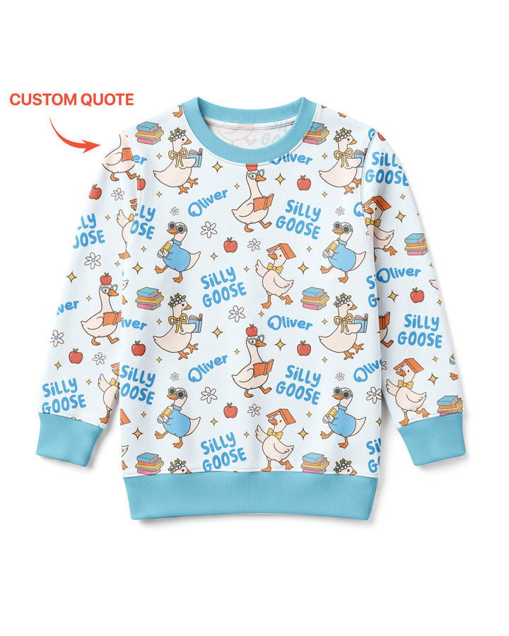 Custom Template Bambus-Rundhals-Sweatshirt