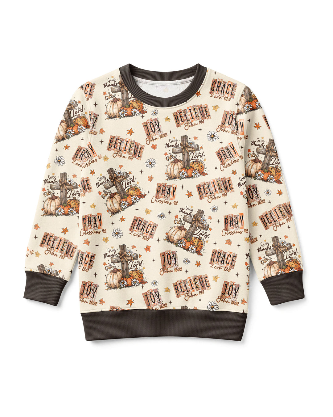 Sweatshirt mit Rundhalsausschnitt aus Bambusfaser