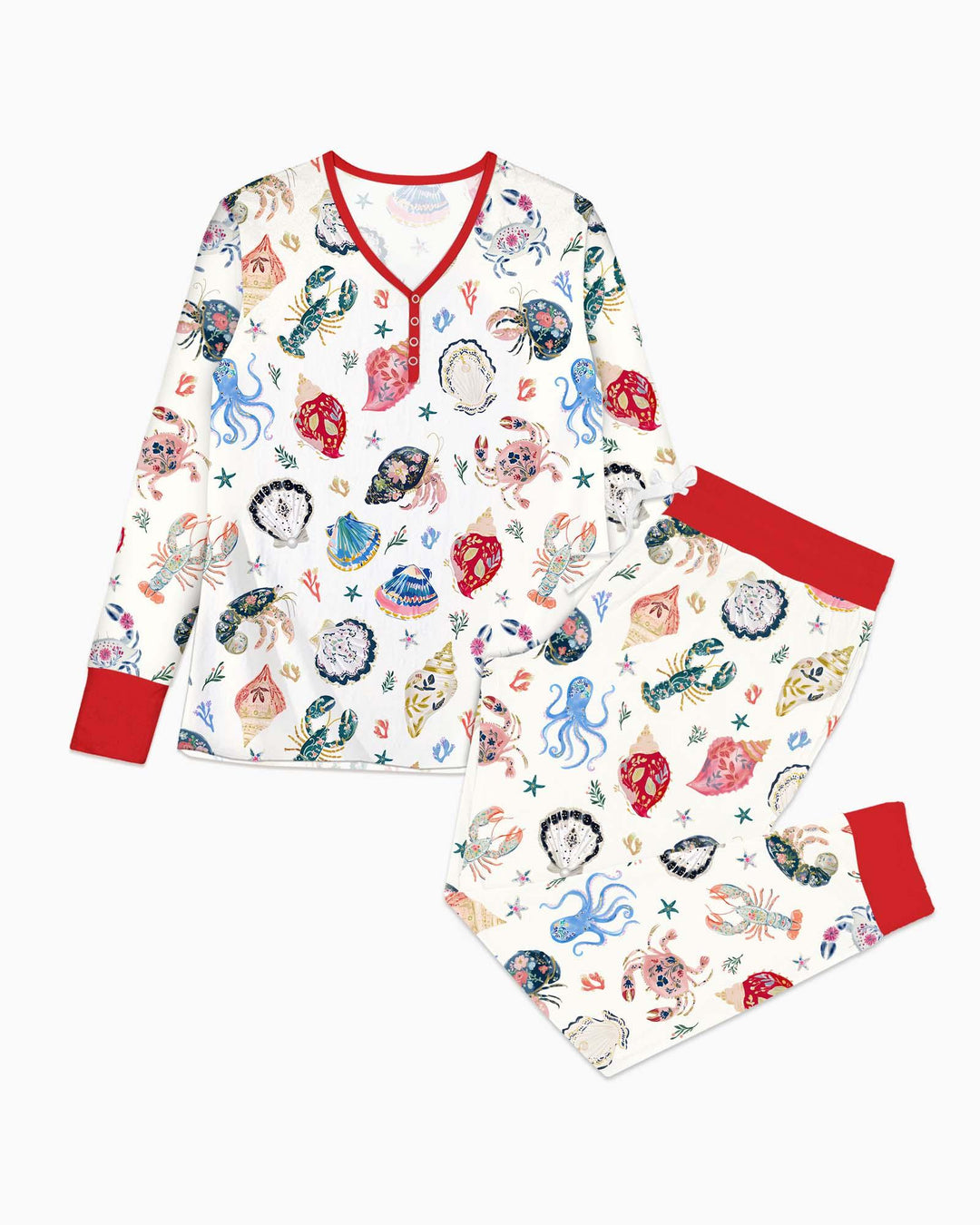 Vorlage Bambus Damen Pyjama Set