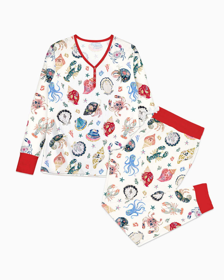 Vorlage Bambus Damen Pyjama Set