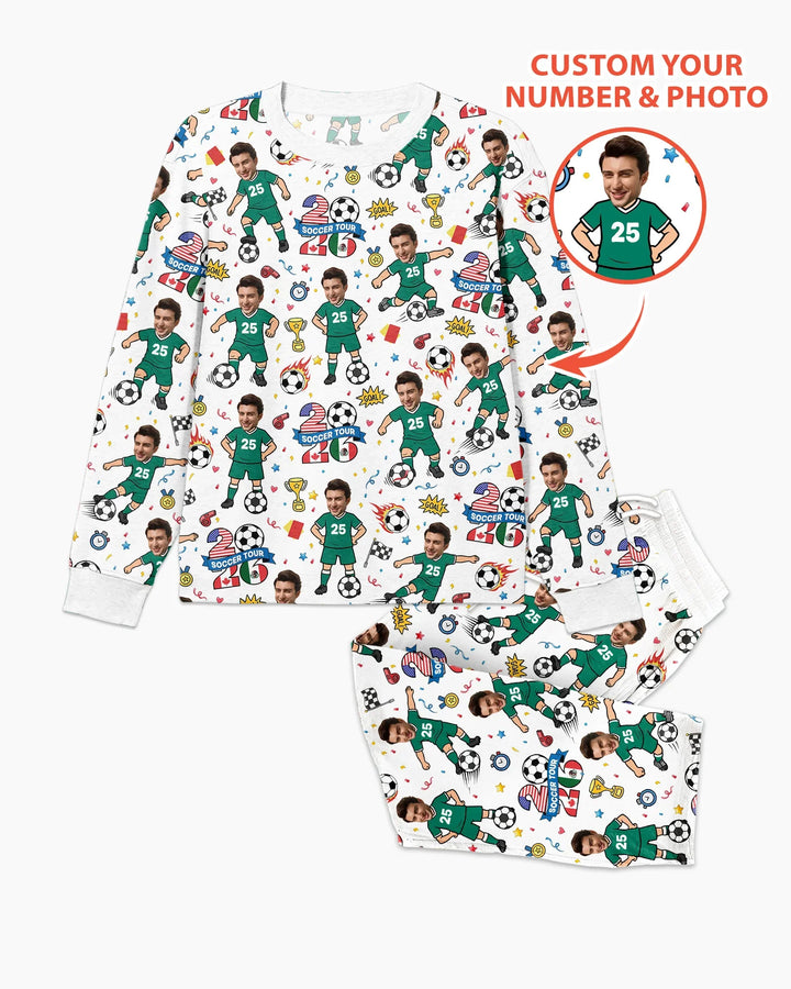 Soccer Tour 2026 Best Player Bamboo Men's Pajama Set