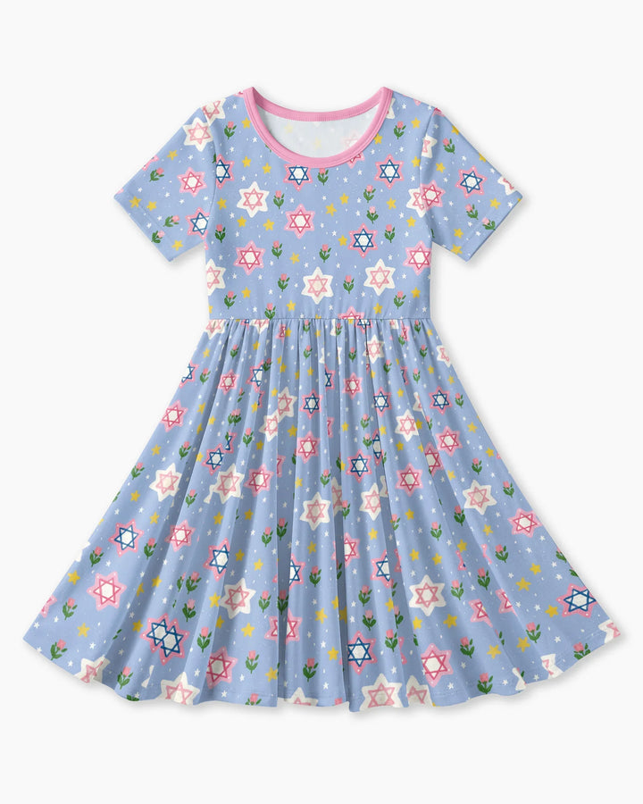 Vorlage Bambus Twirl Kleid