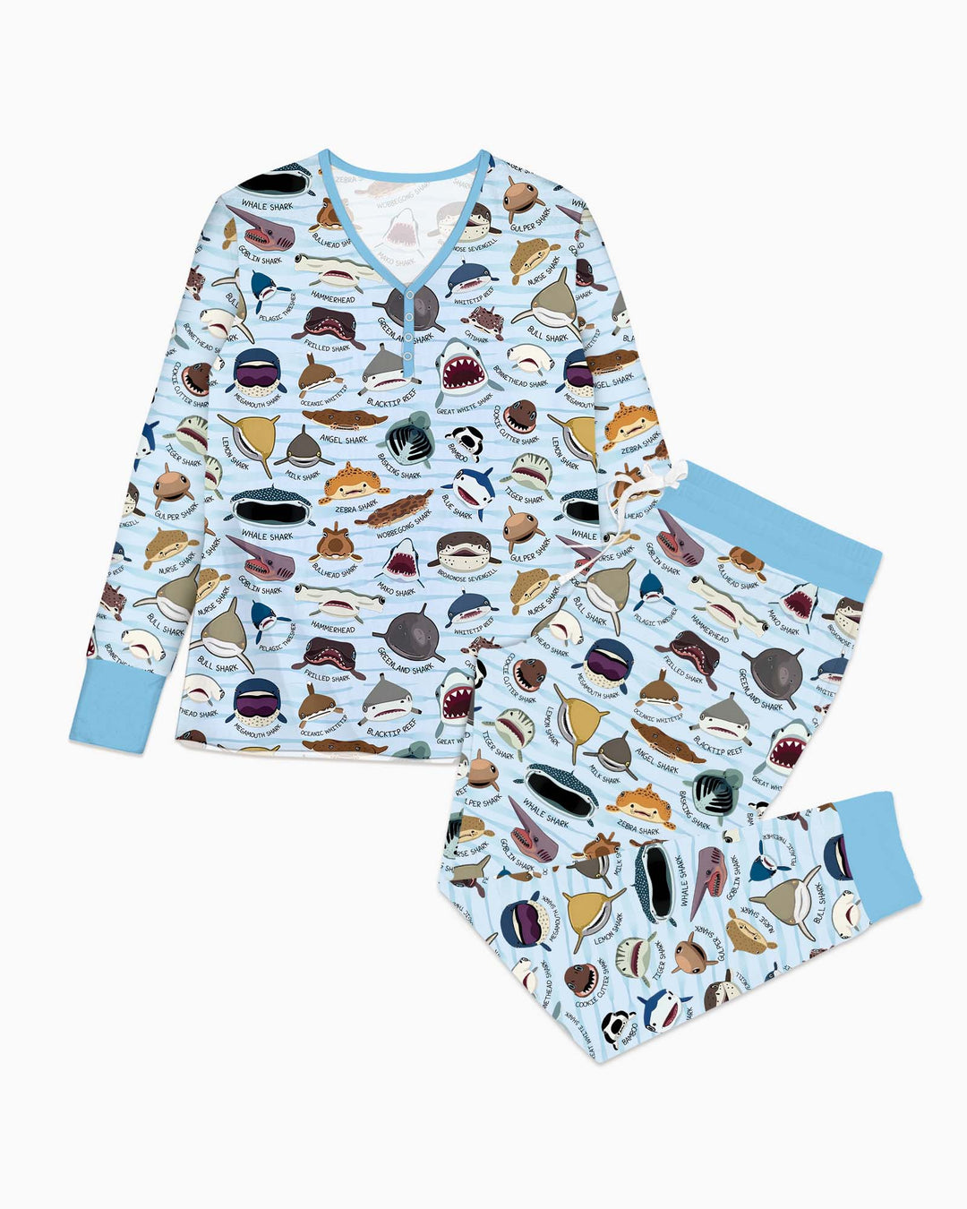 Vorlage Bambus Damen Pyjama Set