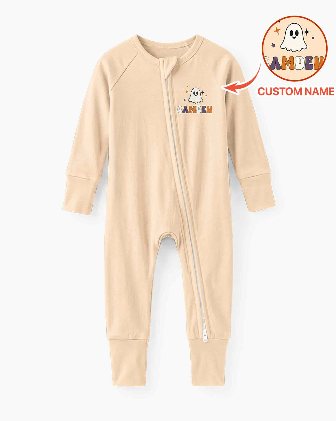 Personalized Spooky One Halloween Bamboo Convertible Zippy