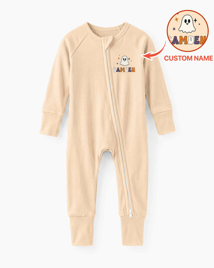 Personalized Spooky One Halloween Bamboo Convertible Zippy