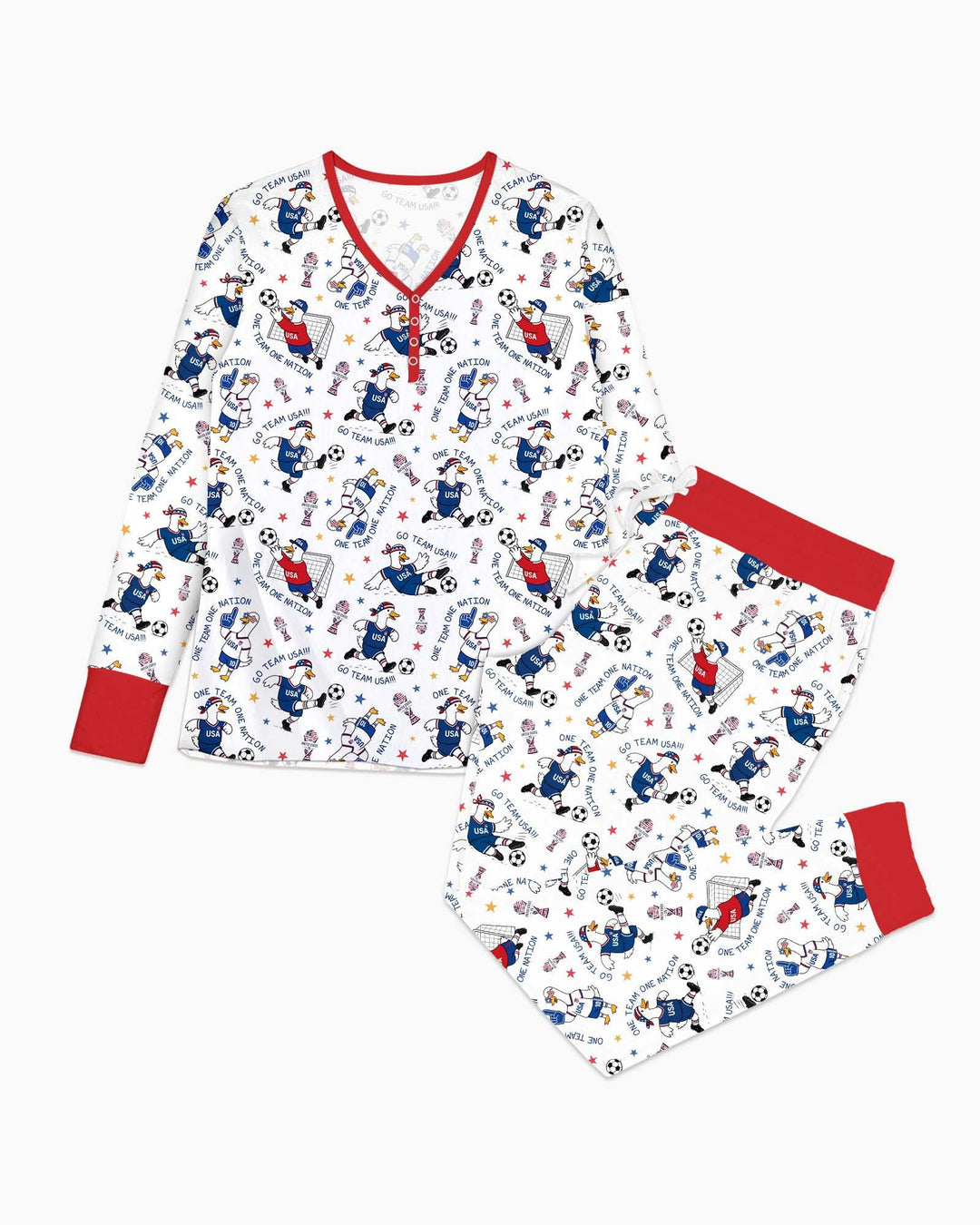 Vorlage Bambus Damen Pyjama Set