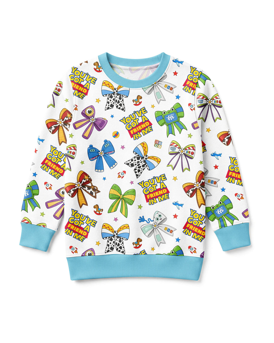 Sweatshirt mit Rundhalsausschnitt aus Bambusfaser