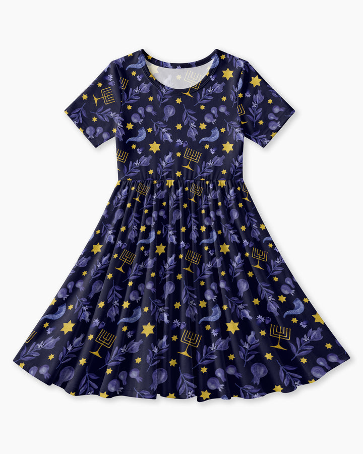 Vorlage Bambus Twirl Kleid