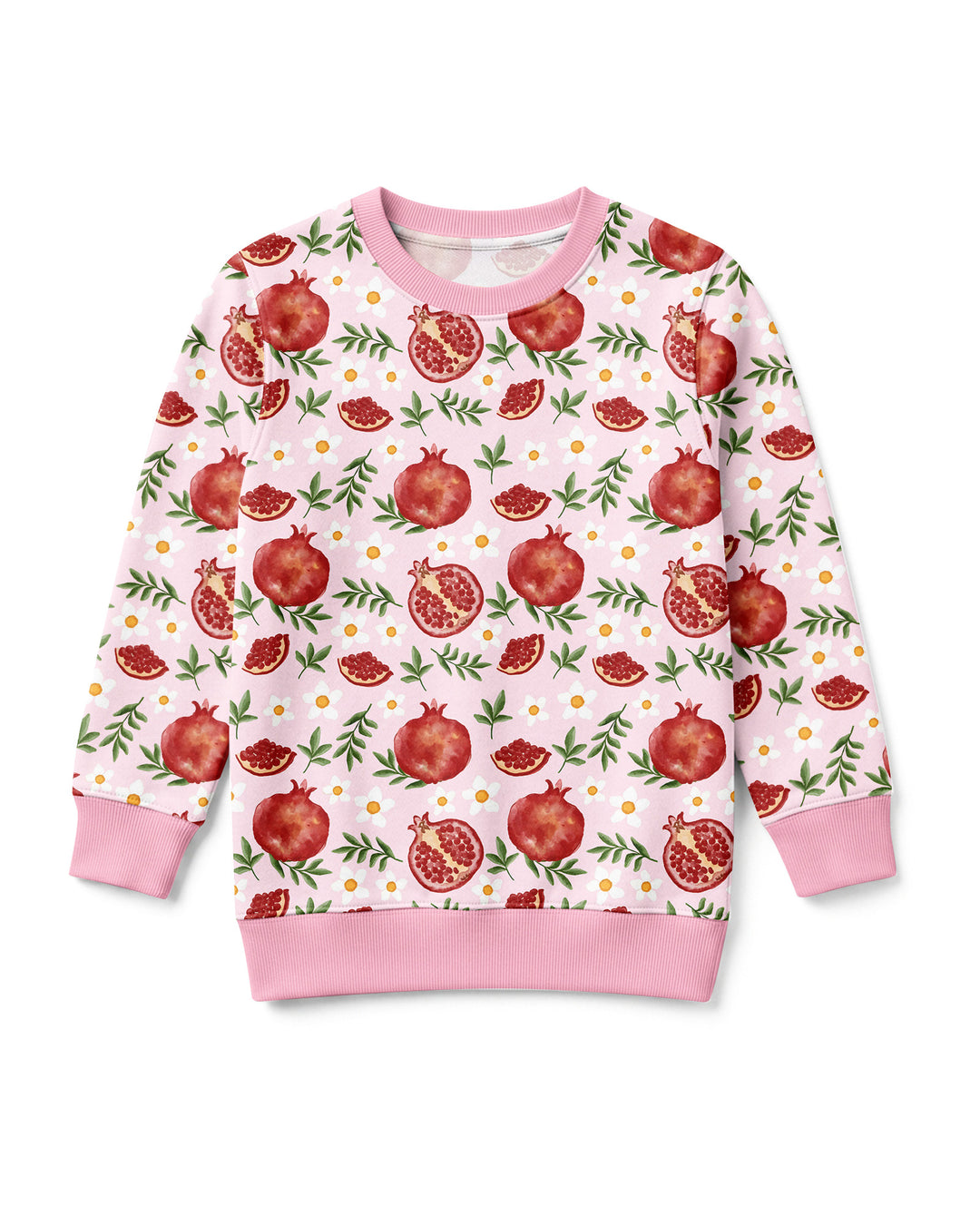 Sweatshirt mit Rundhalsausschnitt aus Bambusfaser