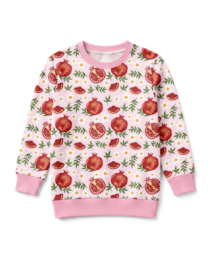 Sweatshirt mit Rundhalsausschnitt aus Bambusfaser