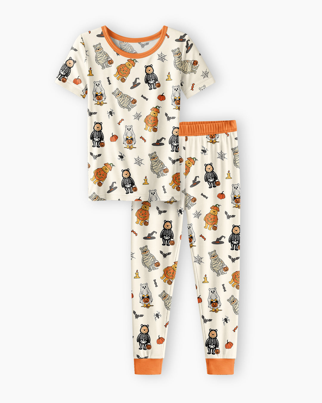 Zweiteiliges, kurzärmliges Pyjama-Set mit Marienkäfern