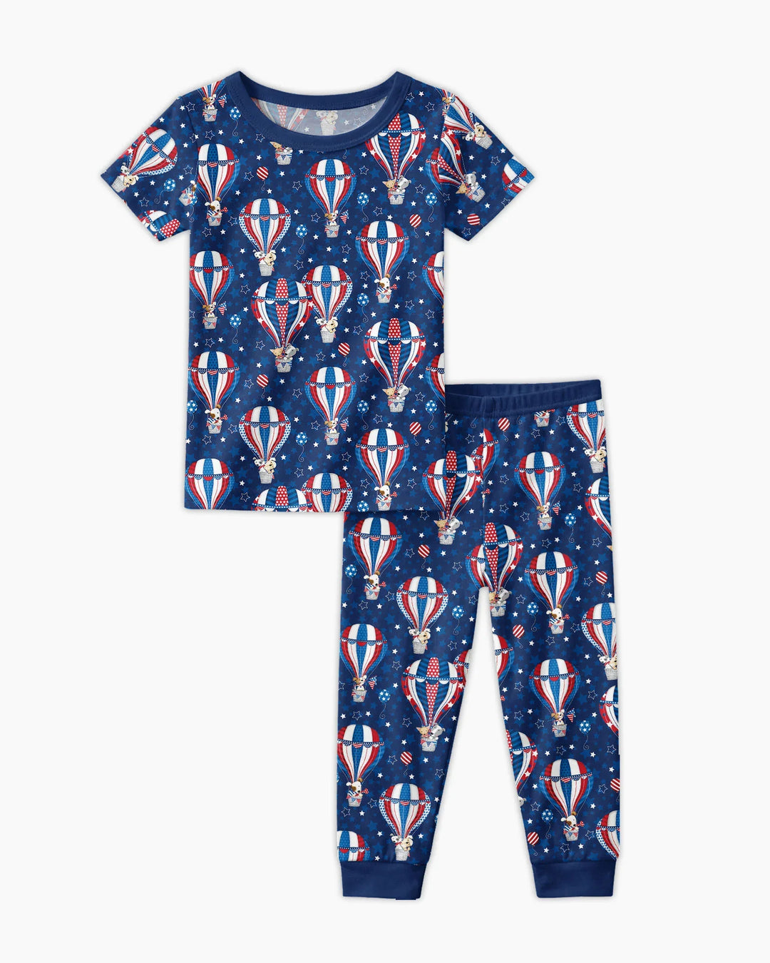 Zweiteiliges, kurzärmliges Pyjama-Set mit Marienkäfern