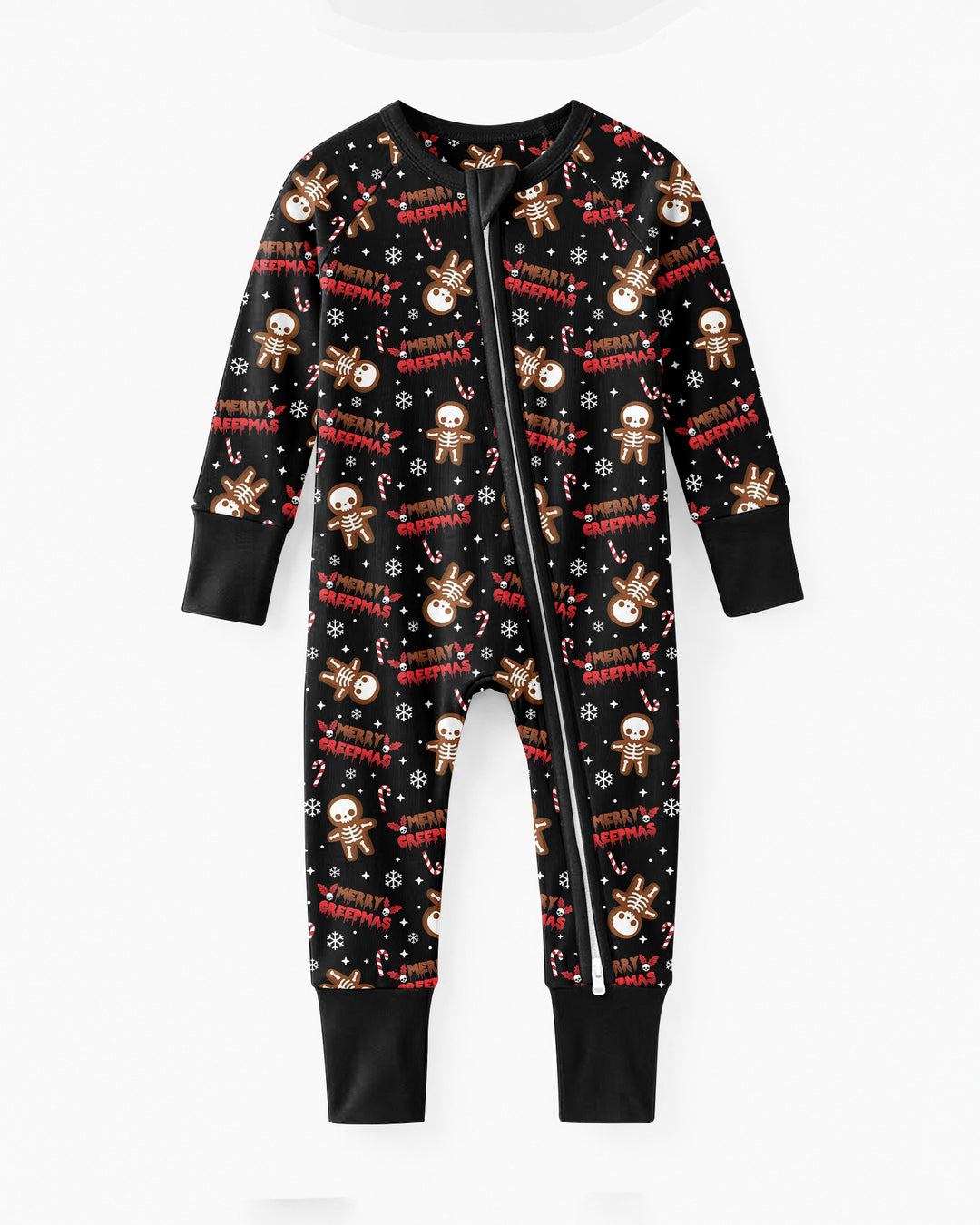 Merry Creepmas Cookies Bamboo Convertible Zippy