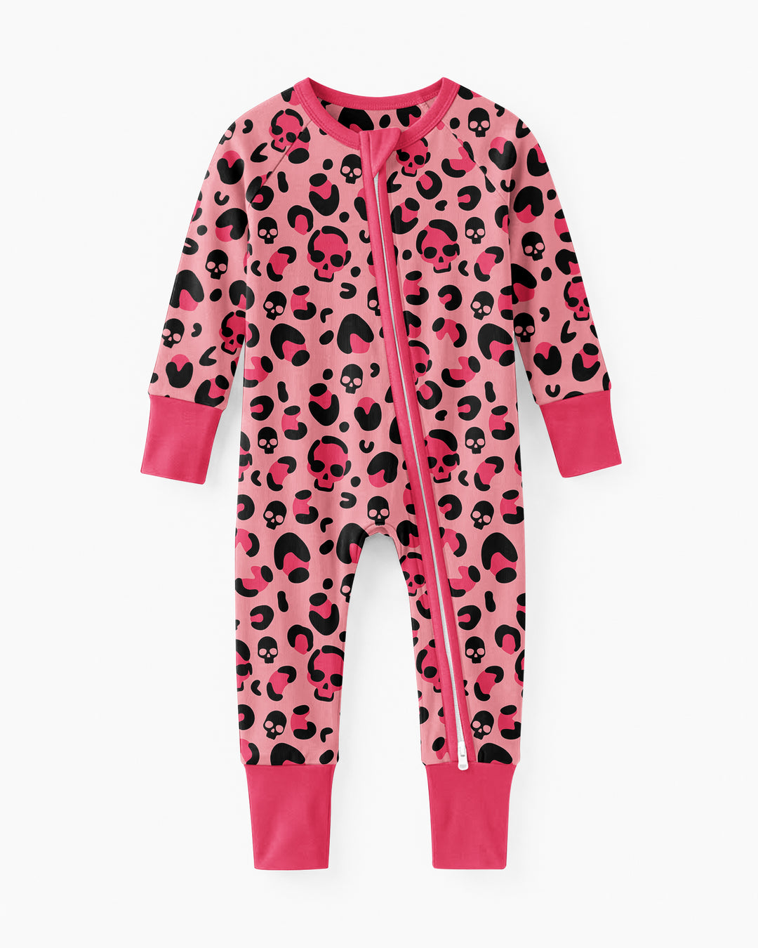 Leopard Skull Bamboo Convertible Zippy