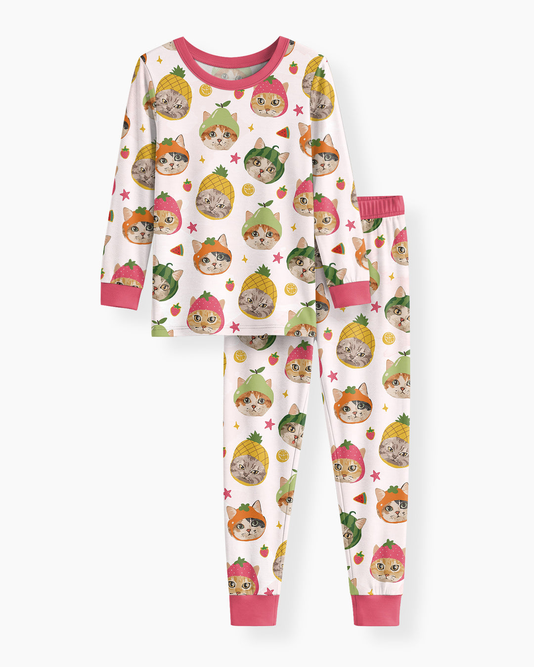 Organic Sweet Crews Two Piece Long Sleeve Pajama Set