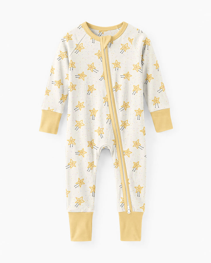 Gerippte Babykleidung mit individuellem Foto - Weich &amp; Skizzenhaft