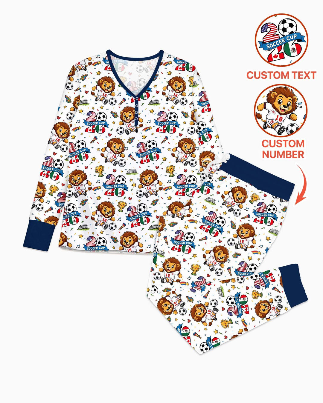 Vorlage Bambus Damen Pyjama Set