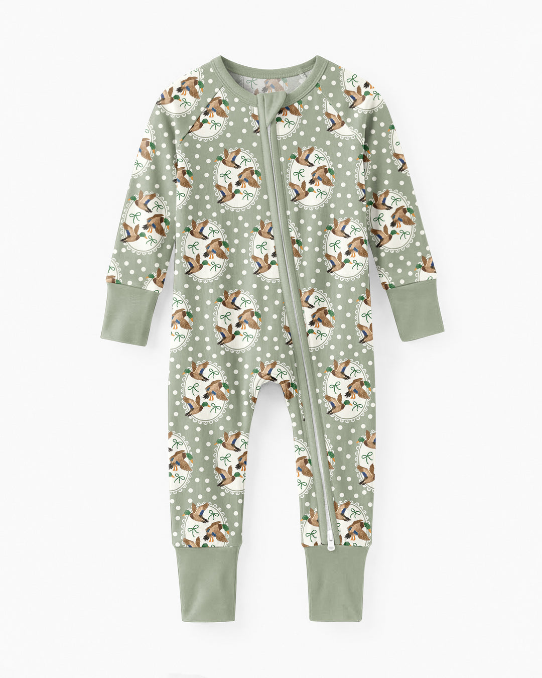 Dapper Ducks & Bows Bamboo Convertible Zippy
