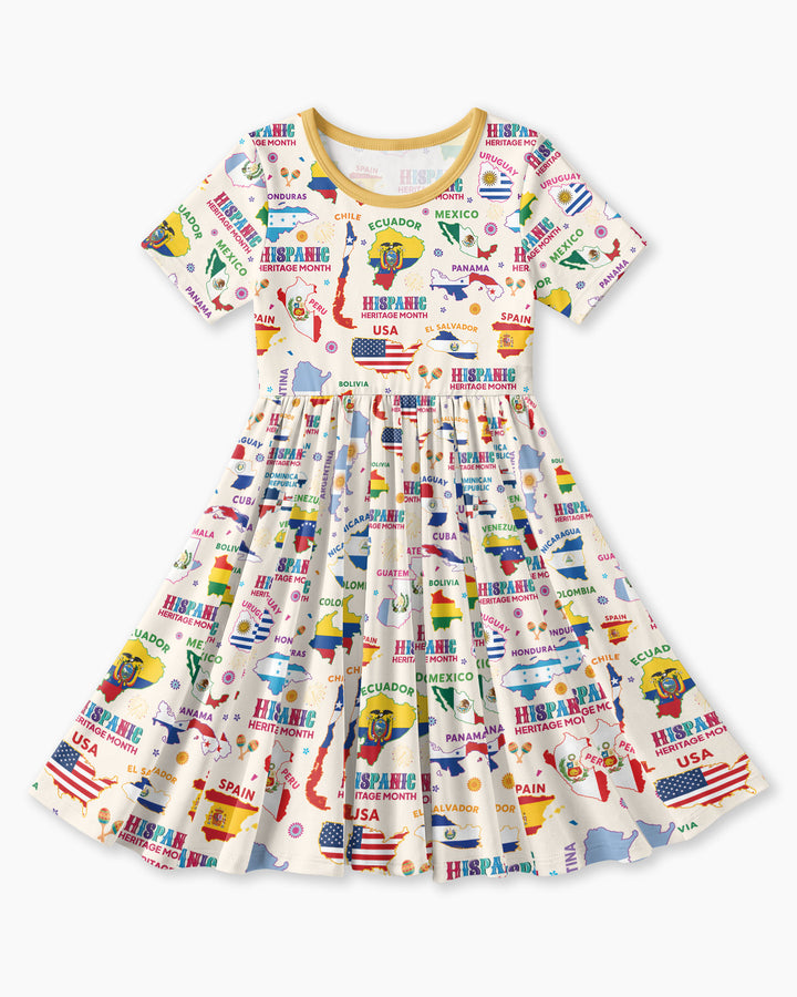 Vorlage Bambus Twirl Kleid