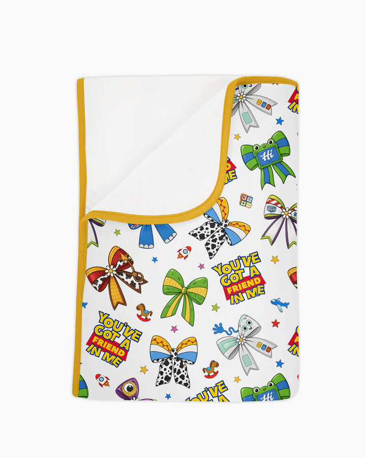 Magical Mirror Bow Bamboo Blanket