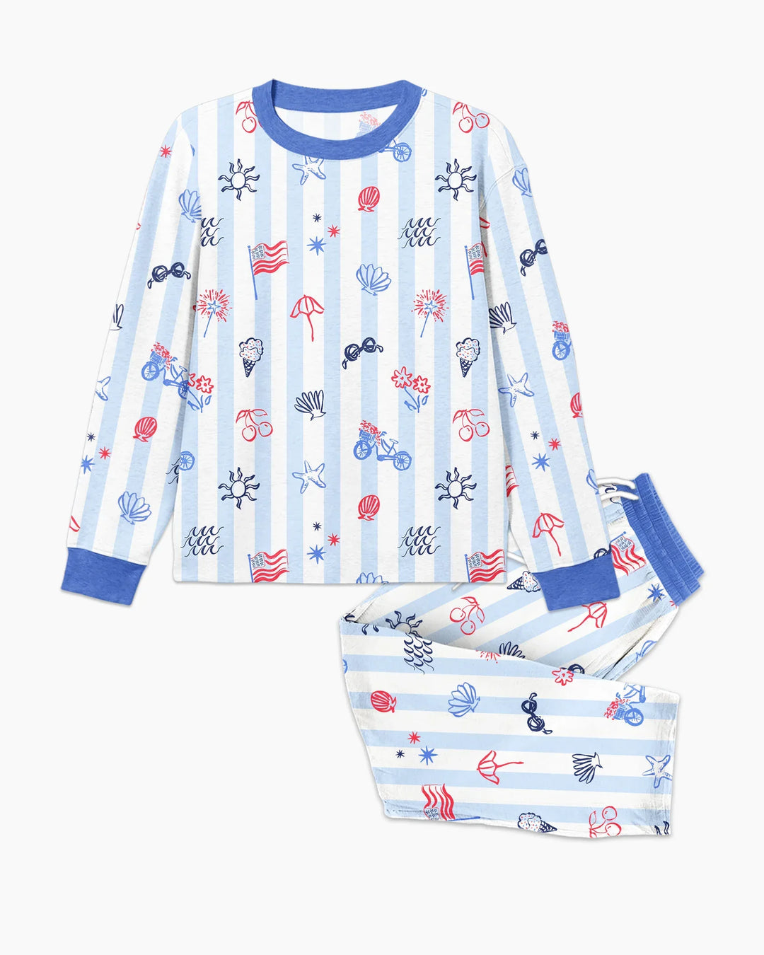 Vorlage Herren-Pyjama-Set