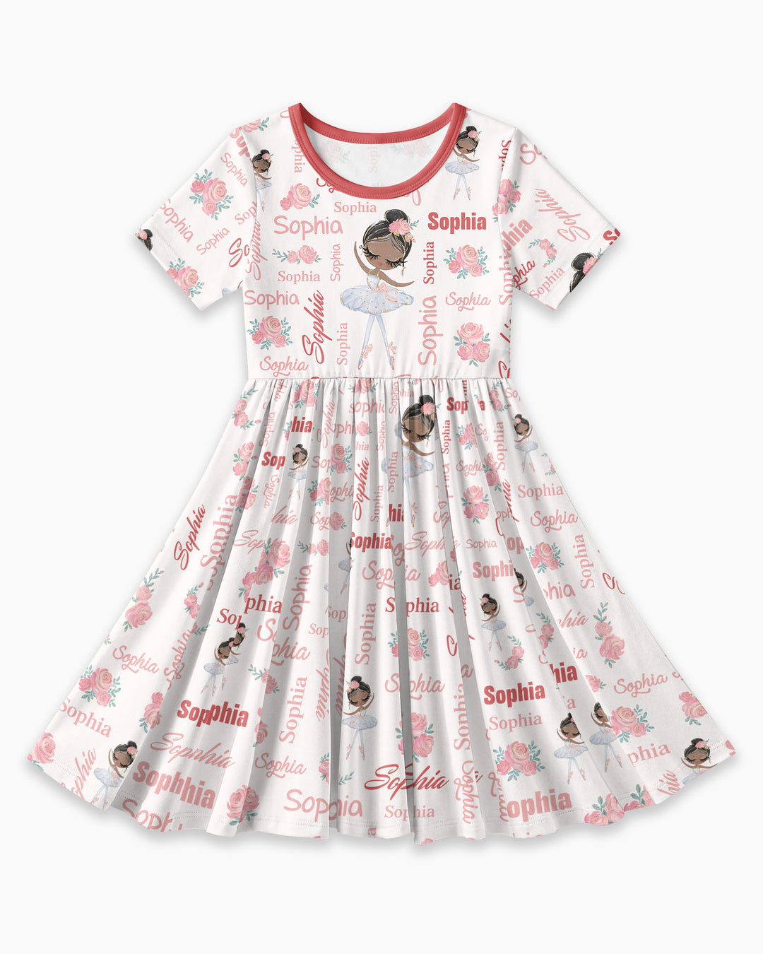 Cute Avatar Bamboo Twirl Dress