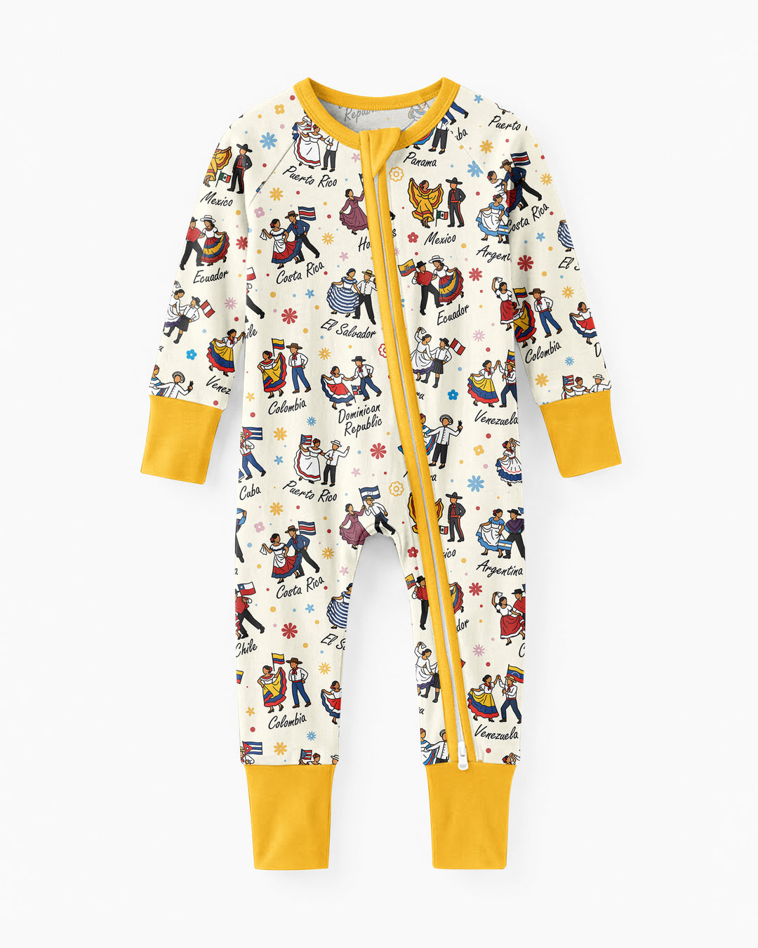 Gerippte Babykleidung mit individuellem Foto - Weich &amp; Skizzenhaft