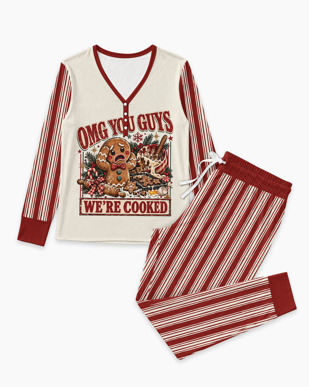 You Guys We're Cooked Bamboo Women Pajama Set