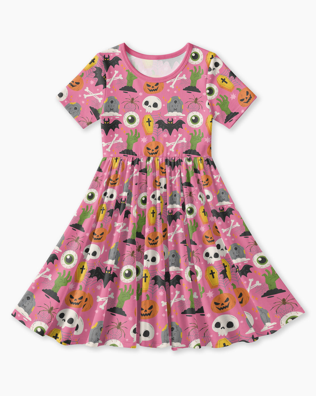 Little Monsters Bamboo Twirl Dress