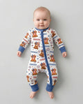 Gerippte Babykleidung mit individuellem Foto - Weich &amp; Skizzenhaft