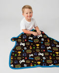 Leveled Up Daddy & Me Matching Bamboo Blanket