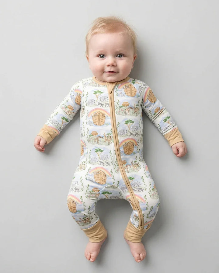 Gerippte Babykleidung mit individuellem Foto - Weich &amp; Skizzenhaft