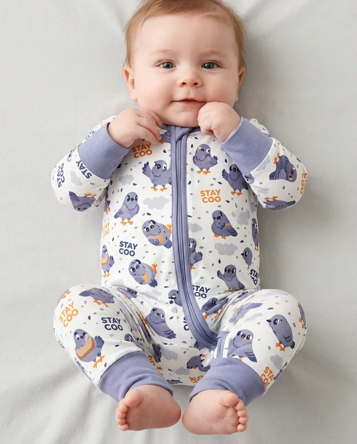 Pigeon Stay Coo Bamboo Convertible Zippy
