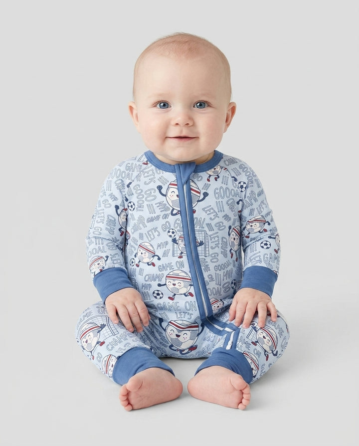 Gerippte Babykleidung mit individuellem Foto - Weich &amp; Skizzenhaft