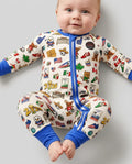 Gerippte Babykleidung mit individuellem Foto - Weich &amp; Skizzenhaft