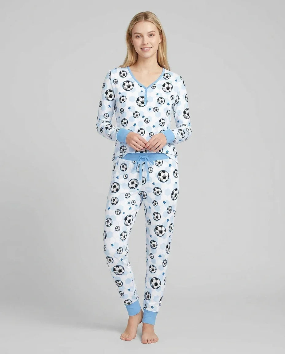 Vorlage Bambus Damen Pyjama Set