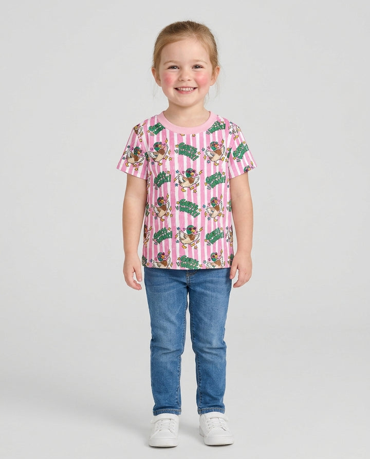 Guess What Mallard Butt Bamboo Crewneck T-Shirt