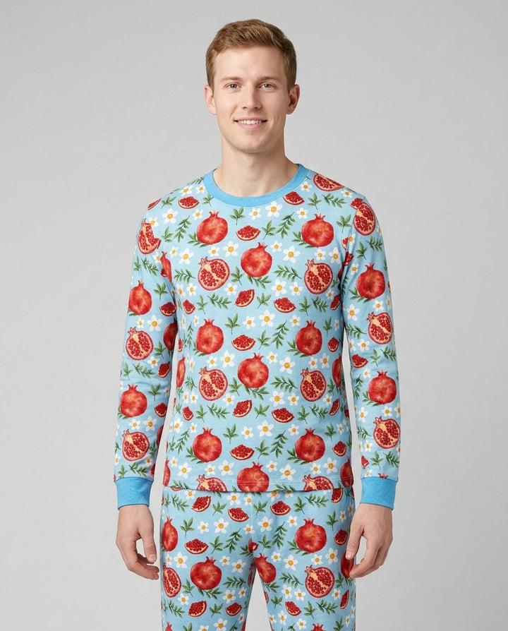Pomegranate Garden Joy Family Matching Bamboo Men's Pajama Set