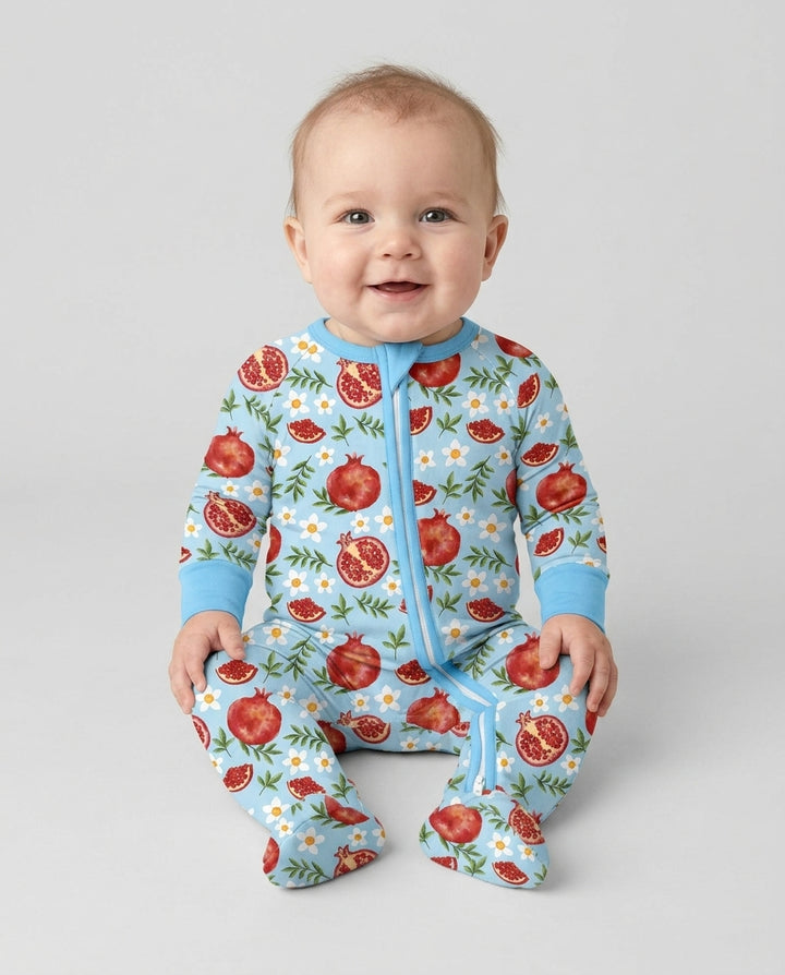 Gerippte Babykleidung mit individuellem Foto - Weich &amp; Skizzenhaft