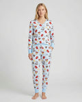 Vorlage Bambus Damen Pyjama Set