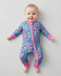 Floral Hummingbird Bamboo Convertible Zippy
