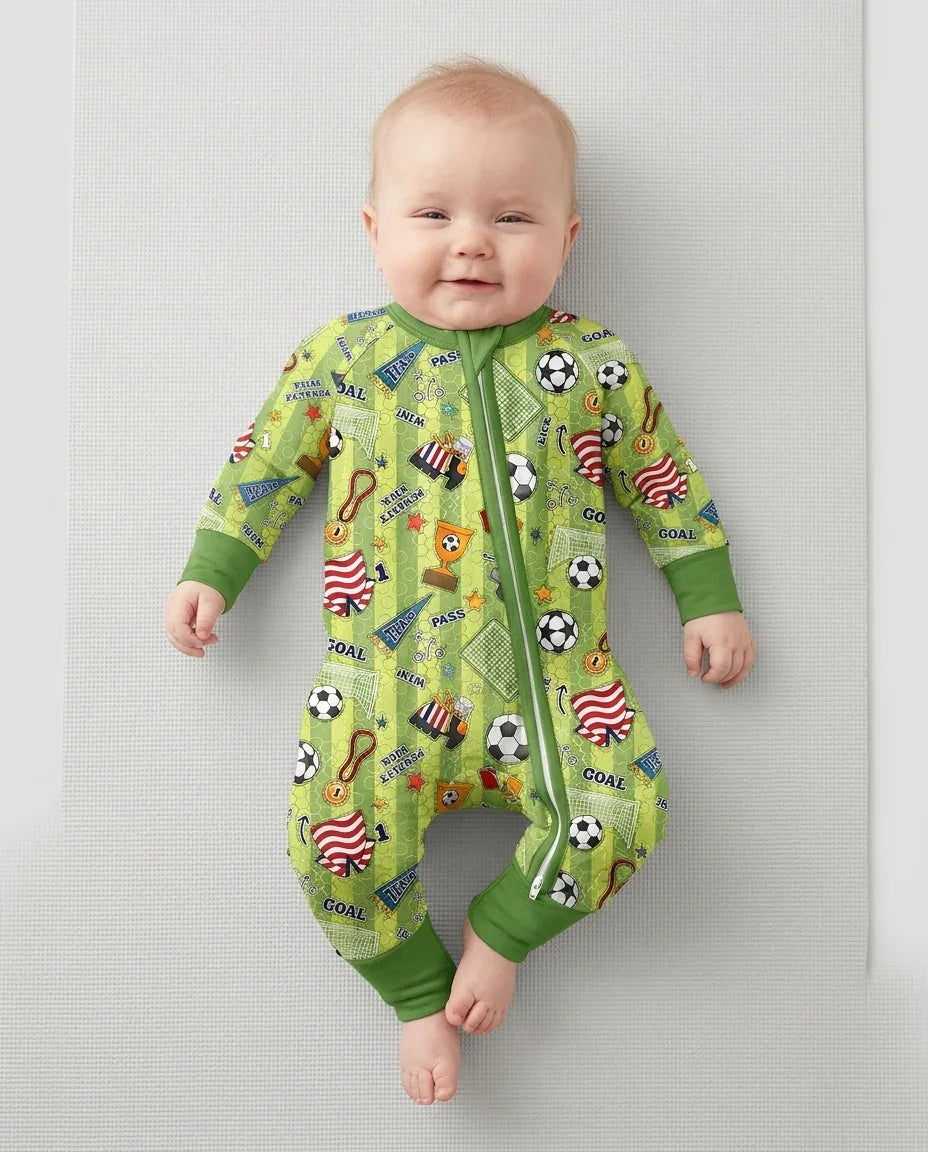 Gerippte Babykleidung mit individuellem Foto - Weich &amp; Skizzenhaft