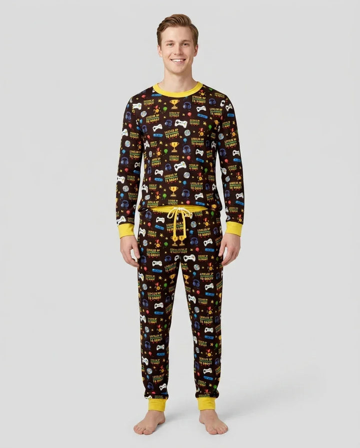 Vorlage Herren-Pyjama-Set