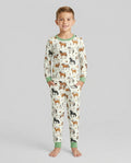 Types Of Horses Bamboo Two Piece Long Sleeve Pajama Set