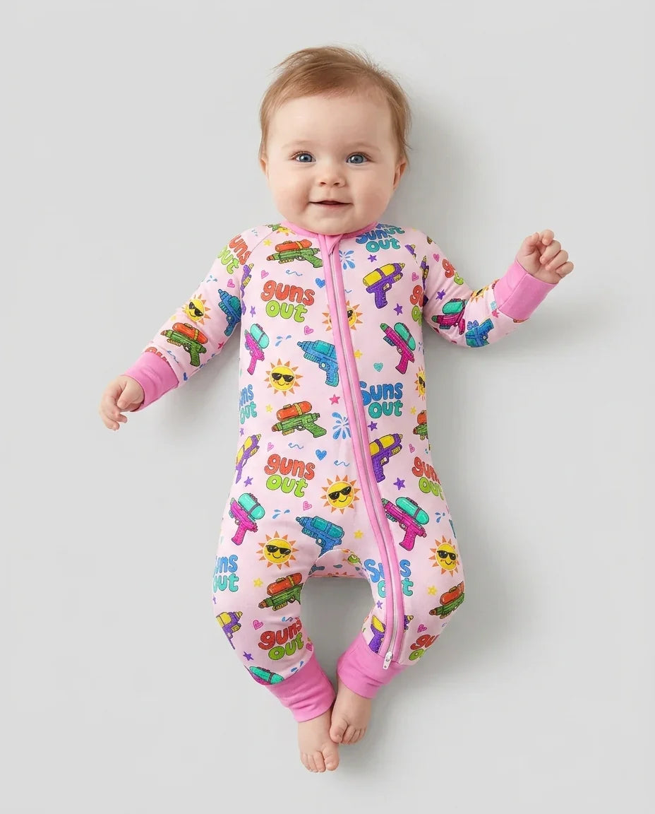 Gerippte Babykleidung mit individuellem Foto - Weich &amp; Skizzenhaft