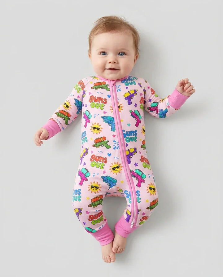 Gerippte Babykleidung mit individuellem Foto - Weich &amp; Skizzenhaft