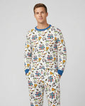 Vorlage Herren-Pyjama-Set