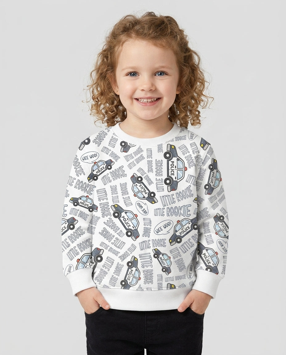 Little Rookie Bambus-Rundhals-Sweatshirt