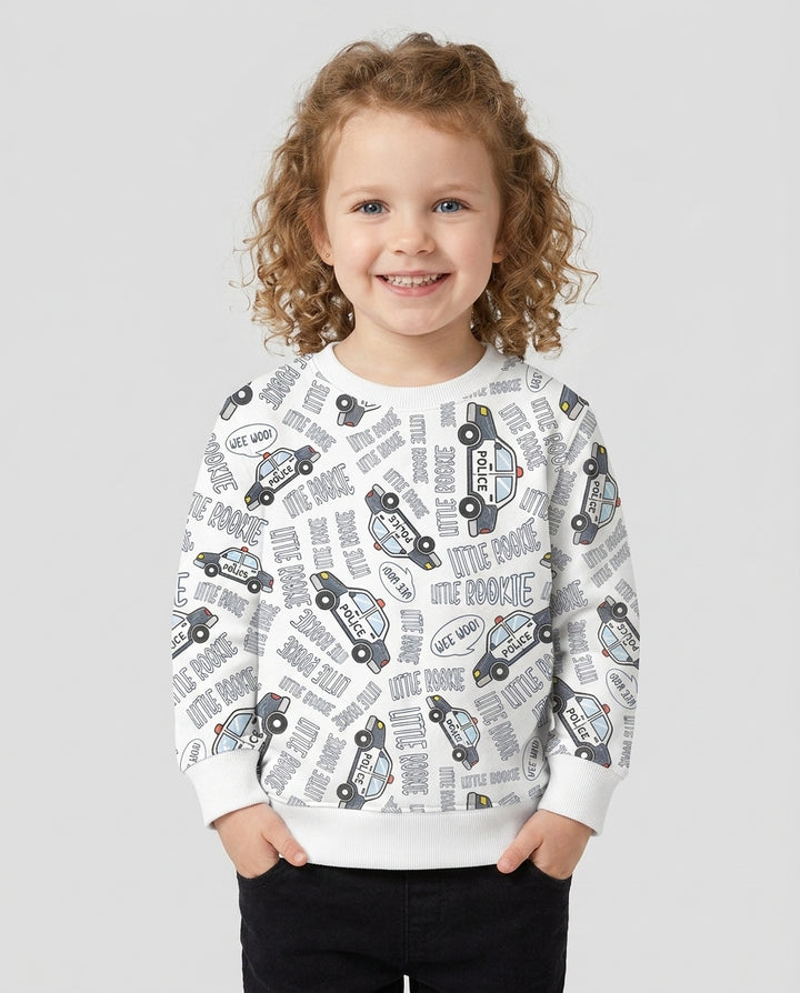 Little Rookie Bambus-Rundhals-Sweatshirt