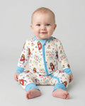 Gerippte Babykleidung mit individuellem Foto - Weich &amp; Skizzenhaft